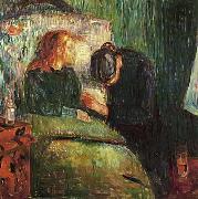 Edvard Munch The Sick Child oil painting